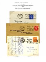 1945/49
Post early For Christmas (Holly)