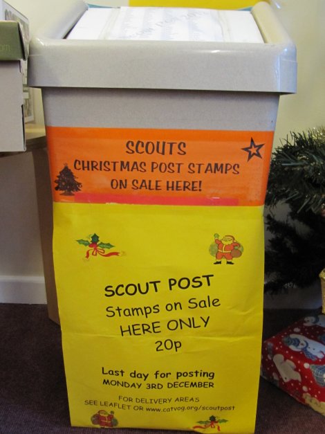Cardiff Scout Post posting box Cardiff Scout Post posting box