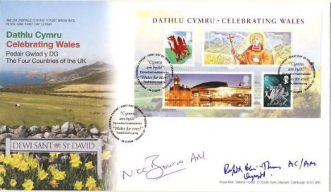 Celebrating Wales First Day Cover Celebrating Wales First Day Cover