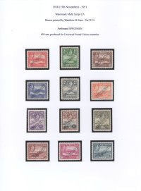 Antigua 1953 QEII ½c - $4.80 Definitives