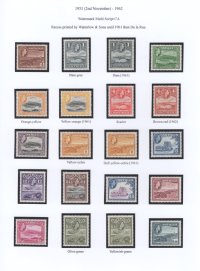Antigua 1953 QEII ½c - $4.80 Definitives