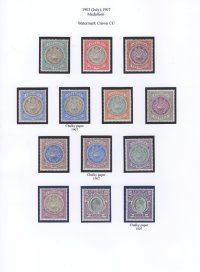 Antigua 1903 Medallions