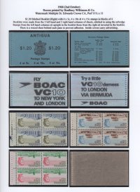 Antigua 1966 QEII $1.20 Booklet (Right)