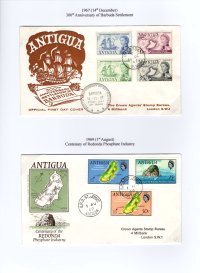 Antigua 19668-69 QEII Commemoratives