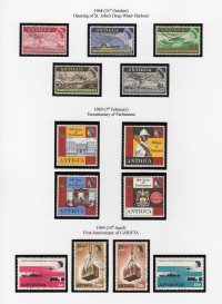 Antigua 1968-69 QEII  Commemoratives