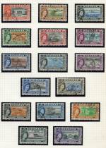 1954 Bahamas QEII ½d - £1 Definitives