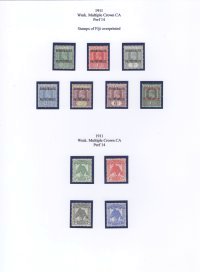 1911 Gilbert & Ellice Islands EDVII Definitives