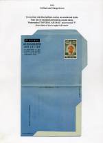 Nigeria 1953 QEII Airletter Mint