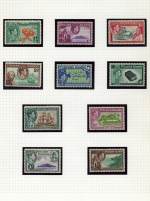 1940 Pitcairn Islands ½d - 2/6 Definitives