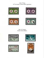East Africa 1968
WHO &
Olympic Games Mint