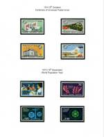 East Africa 1974
UPU Centenary &
World Population Year Mint
