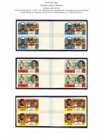 East Africa 1976&#010;Kenya&#010;Olympic Games Imperf blocks 4 Mint