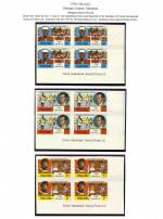 East Africa 1976&#010;Tanzania&#010;Olympic Games Imperf blocks 4 Mint