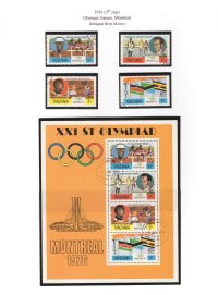 East Africa 1976&#010;Tanzania&#010;Olympic Games Used