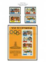 East Africa 1976&#010;Uganda&#010;Olympic Games Mint