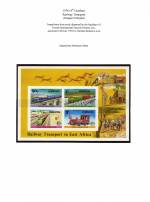 East Africa 1976
Kenya
Railway Transport
Imperf Mint