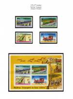 East Africa 1976&#010;Uganda&#010;Railway Transport Mint
