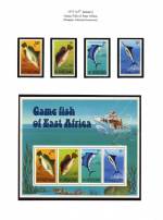 East Africa 1977&#010;Tanzania&#010;Game Fish Mint