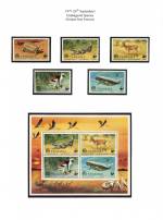 East Africa 1977
Tanzania
Endangered Species Mint