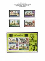 East Africa 1978
Uganda World Cup
Additionally Inscribed "WORLD CUP 1978" Mint