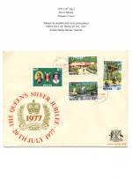 Kenya 1977
Silver Jubilee
First day Cover