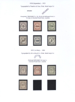 K. U. T. 1928 &: 1935 Postage Dues Specimen