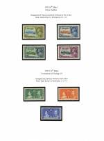 K. U. T. 1935/7 Mint
Jubilee & Coronation