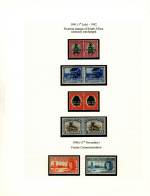 K. U. T. 1941&#010;Provisional overprint's&#010;& Victory Mint