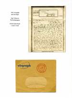 K. U. T. 1943 Airgraph
East Africa to Wolverhampton
