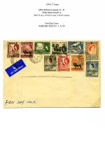 K. U. T. 1954
5c - £ 1 FDC