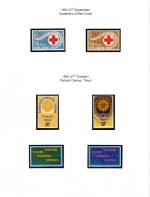 K. U. T. 1963/4&#010;Red Cross & Olympics Mint