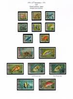 Tanzania 1971
Fish Glazed,
ordinary paper
5c - 20/- Used