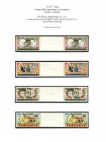 Tanzania 1978
25th Anniv of Coronation
Ovpt 'A' Gutter pairs