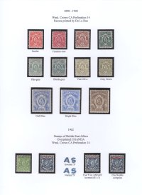 Uganda 1898 & 1902
Stamps Mint