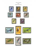 Uganda 1965
Birds 5c - 20/- Used