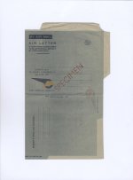 Kenya Uganda Tanganyika 1953
  Coronation Formula Air Letter SPECIMEN