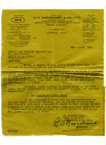 Kenya Uganda Tanganyika 1955
  Formula Air Letter  
 A H Nurmohamed & Co., Ltd.