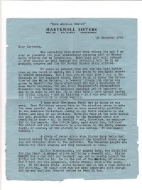 Kenya Uganda Tanganyika 1950's
  Formula Air Letter
  'Joyner' Christmas Report