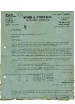 Kenya Uganda Tanganyika 1950's
  Formula Air Letter
  Somji & Company (Inside) Used