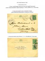 East Africa & Uganda 1903
  ½a Cards Used
