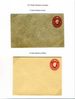 East Africa & Uganda 1912
  6 cent Envelopes Mint