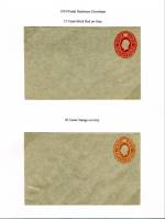 Kenya & Uganda 1924
15 & 20 cent Envelopes Grey Mint