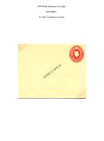 Kenya Uganda Tanganyika 1938
  15 cent Envelope Specimen