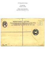 Tanganyika 1923
  50 cent Dark blue
  Registered Envelope
  202mm x 127mm Mint