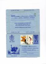 Tanzania 1985
   Formula Air Letter
   Ostrich Used