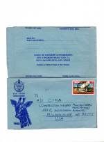 Tanzania 1981
Formula Air Letter
Ostrich Surcharged Mint