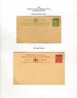 Uganda 1902
  ½a & 1a Cards Mint
