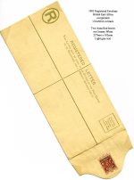 Uganda 1902 2a Registered Envelope Mint