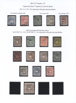 British East Africa Light & Liberty 1890 Forgeries Used