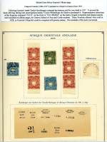 British East Africa&#010;  Light & Liberty 1890&#010;  Fournier album page